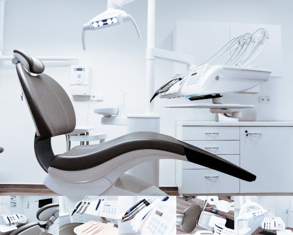 Equipment in a dentist’s clinic